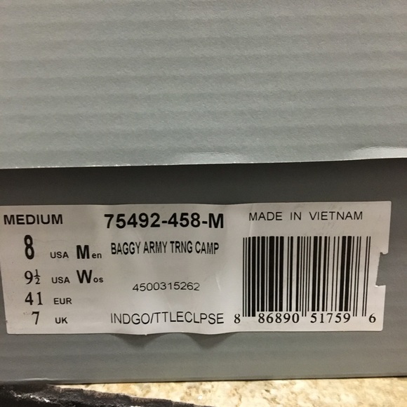 NWB PALLADIUM BAGGY ARMY TRNG CAMP BOOT UNISEX - Picture 4 of 4